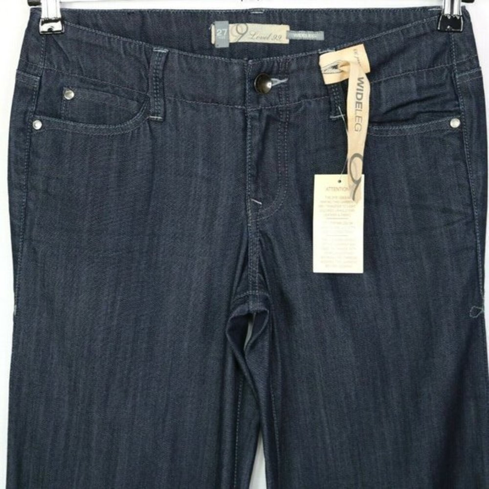Level 99 Wide‎ Leg Jeans Dark 27 X 33 - Picture 6 of 10